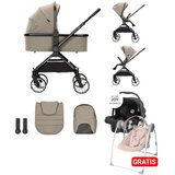 Lorelli KOLICA ZA BEBE REYA 3u1 - BROWN I GRATIS LEZALJKA PORTOFINO (10021952415P) Cene