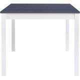  Blagavaonski stol bijelo-sivi 180 x 90 x 73 cm od borovine | shoptok.hr
