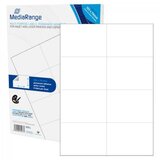Mediarange večnamenske samolepilne etikete, 105 x 74mm, bele, 400 nalepk Cene