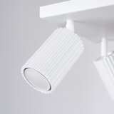 Nice Lamps Bela stropna svetilka 25x25 cm Gleam – | Shoptok.si