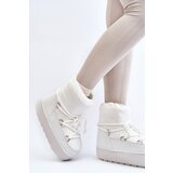 Boto Women's White Snow Boots with Lacing Toolsa | ePonuda.com