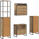  Set namještaja za kupaonicu Umjetnički hrast Konstruirano drvo | shoptok.hr