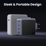 Ugreen Nexode S 100W 3x USB-C + 1x USB-A polnilec | Shoptok.si