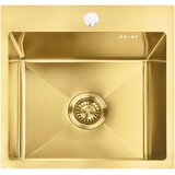 Rea Čelični sudoper Leo 40 BRUSH GOLD | shoptok.hr