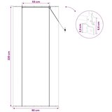 Rolo zavjesa Siva 90 x 220 cm Bambus | shoptok.hr