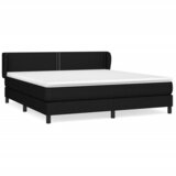 Maison Chic Box spring postelja - Vzmetna postelja z vzmetnico črna 180x200 cm blago SL14592, (21884742) | Shoptok.si