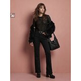 Sinsay Comfort flare traperice s prorezom na nogavici | shoptok.hr