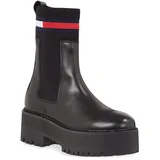Gležnjarji Chelsea Tjw Flatform Chelsea Sock EN0EN02301 Black BDS