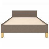  Okvir za krevet bez madraca smeđesivi 90x190cm od tkanine | shoptok.hr