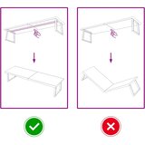  Kupaonska radna ploča tamnosmeđa 200x50x(2-4) cm tretirano drvo | shoptok.hr