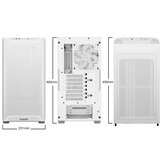 Be Quiet! pure base 501 airflow (bgw75) midi-atx okno belo ohišje | Shoptok.si