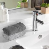 Douceur d intérieur Temno siva frotirna bombažna brisača 30x50 cm Tendresse – | Shoptok.si