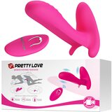  Vibrator za parove Pretty love, 10cm, Roze Cene