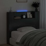  Uzglavlje Crni hrast 120 x 15 x 103,5 cm Konstruirano drvo | shoptok.hr