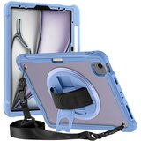 AVIZAR Ojačan ovitek za iPad Air 13" 2025 z naramnico in stojalom za video, Sivka, (5000275115) | Shoptok.si