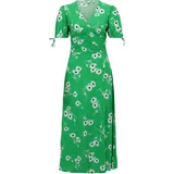 Dorothy Perkins Petite Poletna obleka zelena / bela