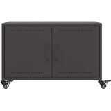  Stolić za kavu crni 68x50x43,5 cm od čelika | Eponuda.com
