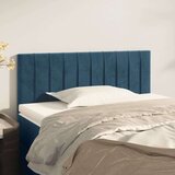  Uzglavlje tamnoplavo 80 x 5 x 78/88 cm baršunasto Cijene
