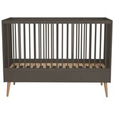 Qu-ax otroška posteljica cocoon 70x140 moss Cene