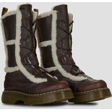 Dr. Martens Polškornji Buzz Lace WL High Leg Boot Dark Brown Kostanjeva | Shoptok.si