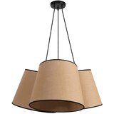  Duolla - Luster na sajli ROSSA 3xE27/15W/230V Ø 75 cm braon/crna | Eponuda.com