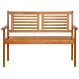  Klop za 2 osebi 120 cm trden evkaliptusov les, (20658165) | Shoptok.si