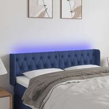  Uzglavlje plavo 147x16x78/88 cm od tkanine | shoptok.hr