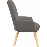  Fotelja Svijetlo siva 63 x 67 x 94 cm tkanina | shoptok.hr