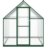  Staklenik s okvirom zeleni 224 x 169 x 195 cm aluminijski | Eponuda.com