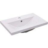  Set kupaonskog namještaja od iverice visoki sjaj crni | shoptok.hr
