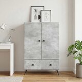  Kreveta Betonska siva 66 x 34,5 x 95 cm Konstruirano drvo | shoptok.hr