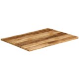 vidaXL Mizna plošča z naravnim robom 90x80x3,8 cm trden robusten mango, (21410818) | Shoptok.si