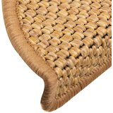  Prostirke za stepenice, samoljepljive, izgled sisala, 30 kom., 56x17x3 cm, sisal | shoptok.hr