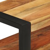 TV ormarić 120 x 30 x 45 cm od masivnog bagremovog drva | shoptok.hr