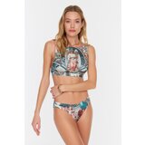 Trendyol Patterned V Cut Bikini Bottoms | shoptok.hr