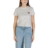 Tommy Hilfiger Majice s kratkimi rokavi TJW REG SH TOMMY US DW0DW21423 Bela | Shoptok.si