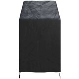 vidaXL Pokrov za vrtn stol Črna 70 x 70 x 85 / 125 cm 420D tkanina | Shoptok.si