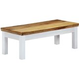  Klubska mizica 110x50x40 cm trden mangov les, (20908090) | Shoptok.si