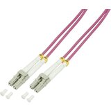 Logilink FP4LC11 steklena vlakna optična vlakna priključni kabel 50/125 µ Multimode OM4 100.00 m, (20437249) Cene