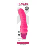 Classix Mr. Right - silikonski dildo za začetnike s penisom (roza)