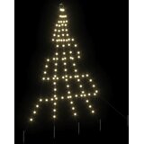  LED Božićno drvce s zemljanim klinovima Topla bijela 182 cm | shoptok.hr