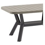 Hanah home Club sto Silva, 90x52.5x45 cm, Siva | Eponuda.ba