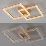 Just LIGHT. 14732-60 - LED plafonsko svetlo GLITRA LED/17,5W/230V zlatna | Eponuda.com