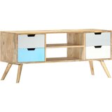 vidaXL TV omarica 110x35x48 cm trden mangov les Cene