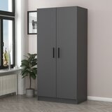 Hanah home kale anthracite - 190 anthracite wardrobe | ePonuda.com