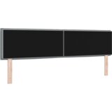  LED uzglavlje s linijama dizajna svjetlosivo 90 cm tkanina | shoptok.hr