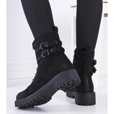 Gemre Black women's lace-up ankle boots Fallkirk | shoptok.hr