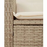 vidaXL 5-dijelni vrtni blagovaonski set od poliratana s jastucima bež | shoptok.hr