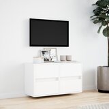  Zidni TV ormarić s LED svjetlima bijeli 80 x 31 x 45 cm | shoptok.hr