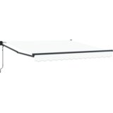 vidaXL automatska uvlačiva tenda Bijela 300x250 cm, tenda zamjenska tkanina za okvir 3x2.5 m Bijela | shoptok.hr